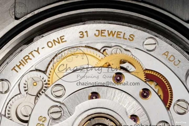 MiroTime 1227 Youthful DateJust 36 SS 116234 VSF 1:1 Best Edition 904L Steel Green Leaf Dial on Jubilee Bracelet VS 2056